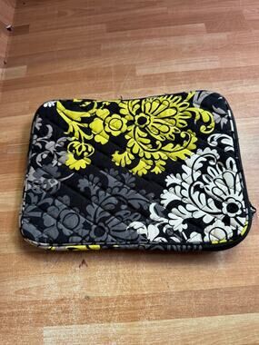 Vera Bradley tech laptop case in the Baroque pattern